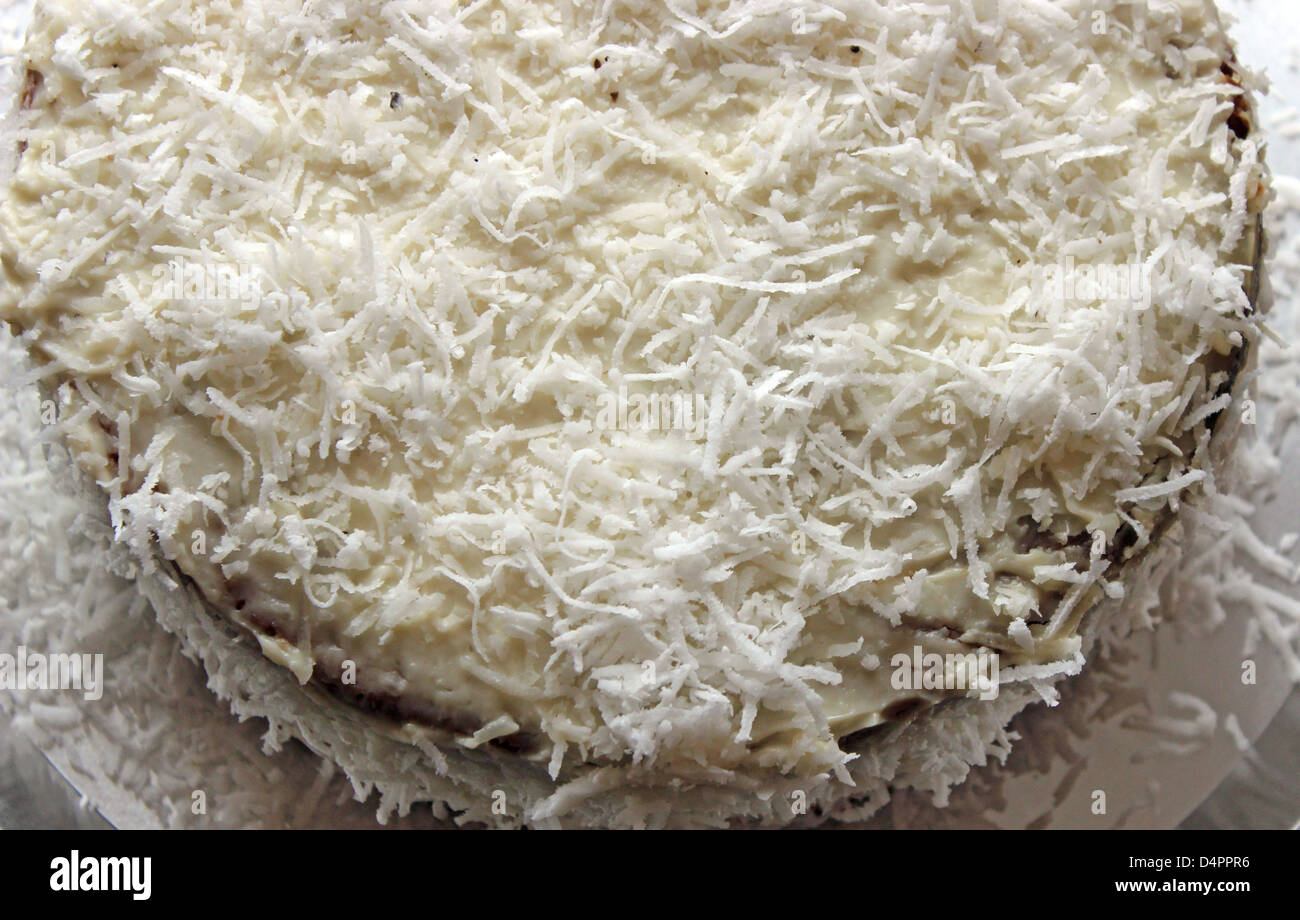 coconut cake Stock Photo