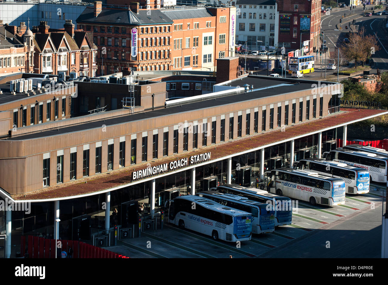 Birmingham coach station, Digbeth, Birmingham Stock Photo 54590718 Alamy