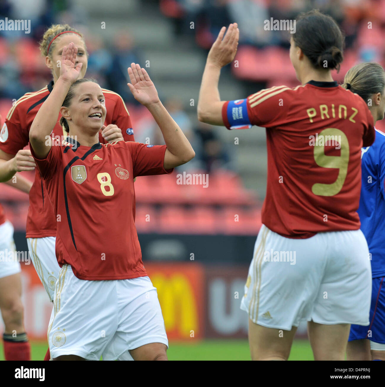 Birgit prinz celebrates hi-res stock photography and images - Alamy