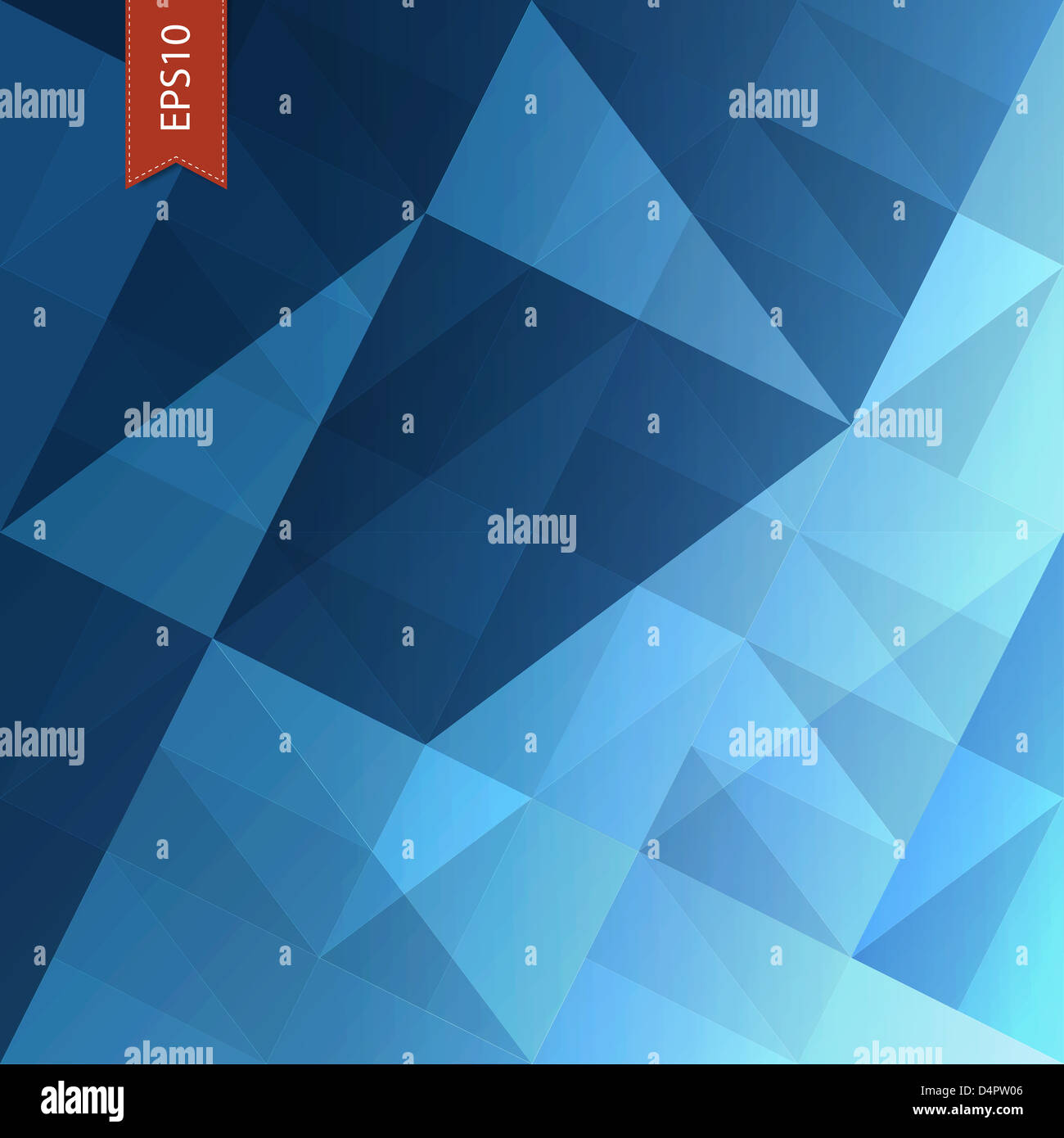 Blue Distorted Triangle Abstract triangles pattern computer hi-res stock photography and images ...