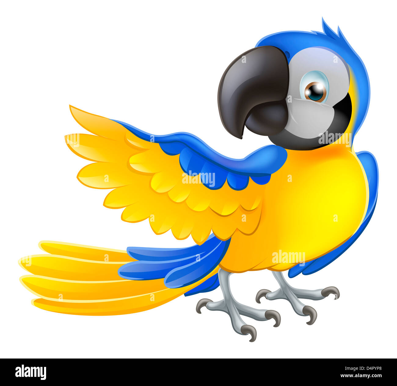 Сине желтый персонаж. Попугай мультяшный. Голубой мультяшный попугайчик. Сине желтый мультяшный. Попугай вектор.