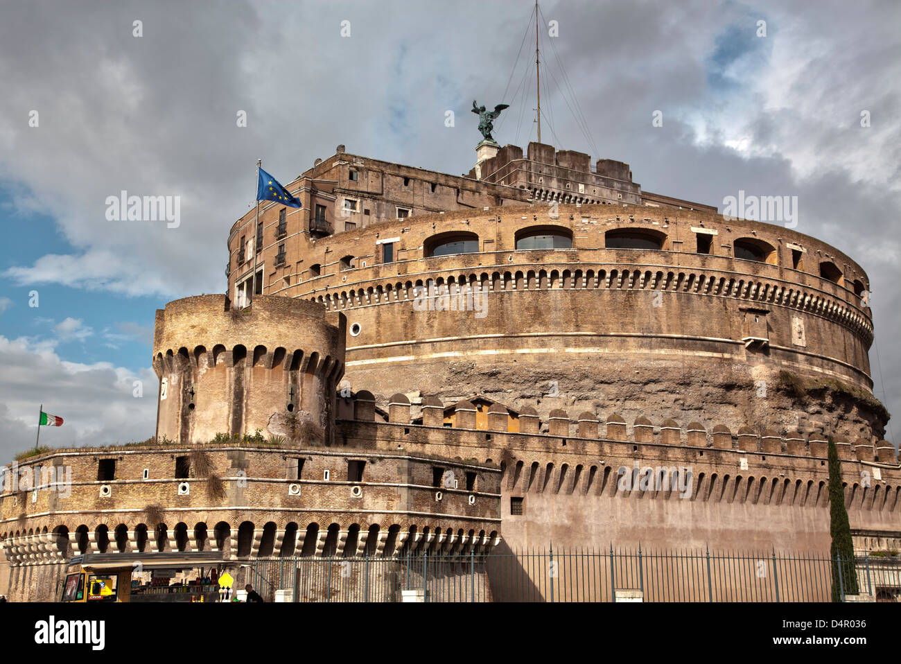 Castel Sant Angelo in Rome, Italy Stock Photo