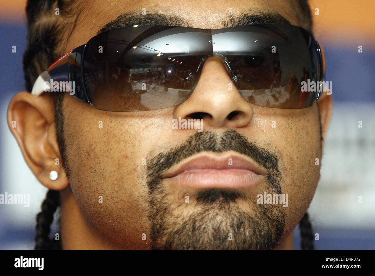 British heavyweight boxer David Haye pictured during a press conference ...