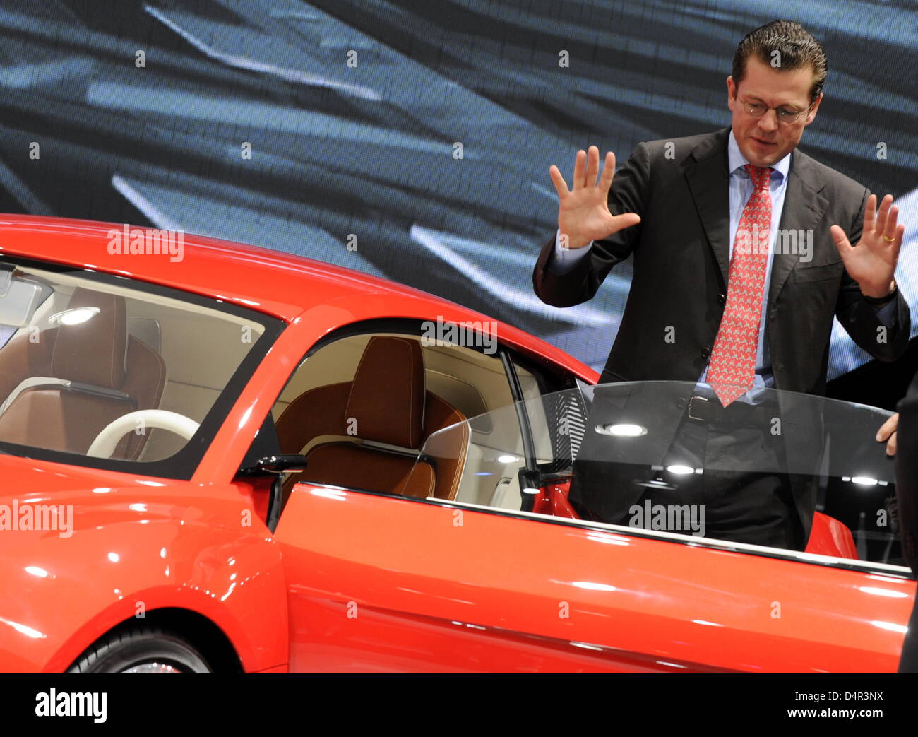 German Economy Minister KarlTheodor zu Guttenberg (Christian Social