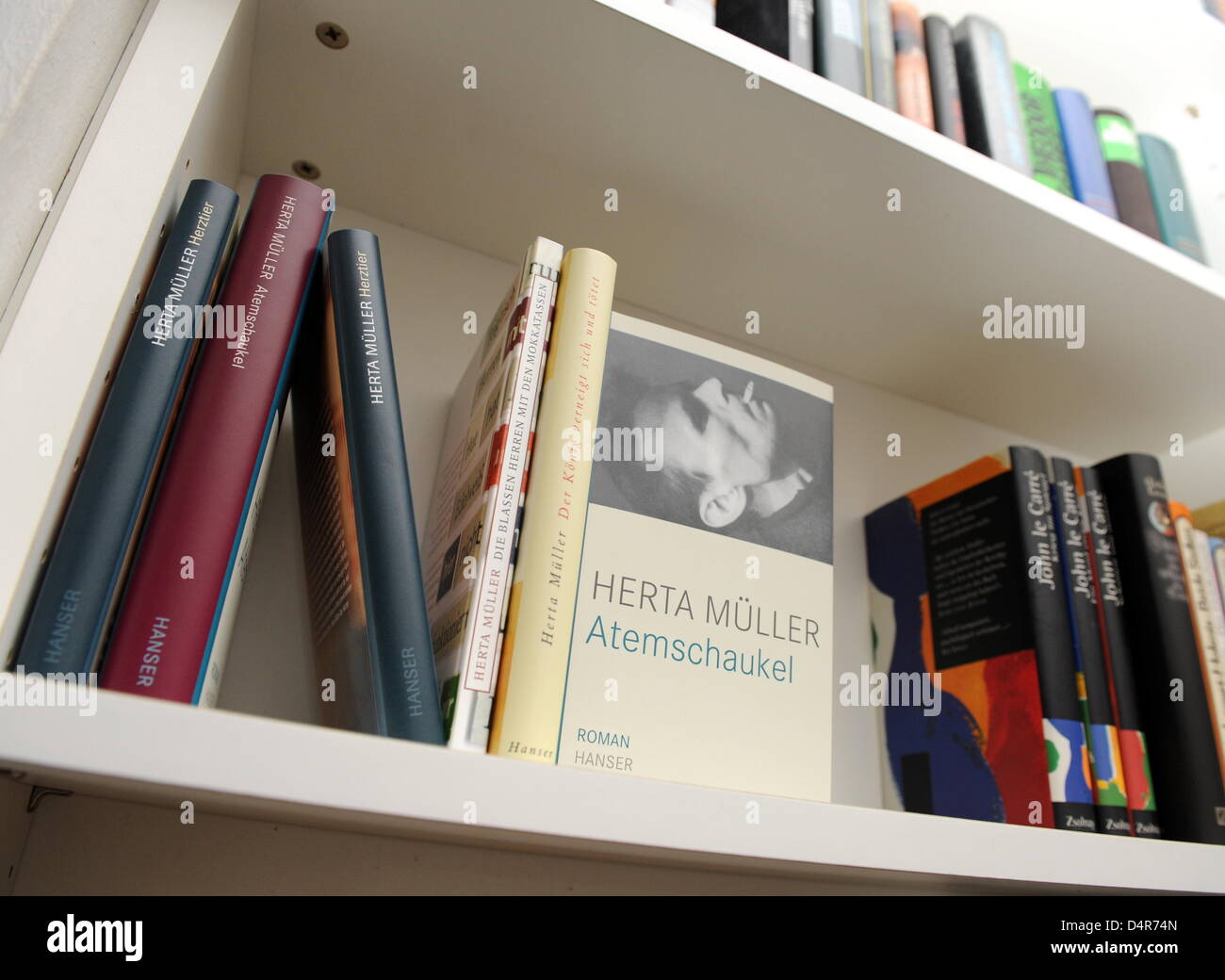 Different novels of author Herta Mueller from Berlin are presented at ...