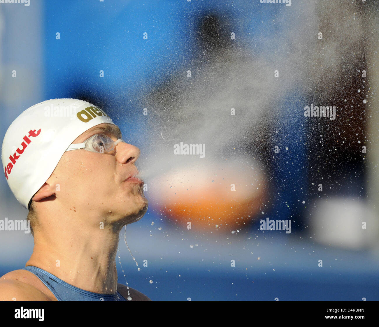 Brazilian Swimmer Cesar Cielo Filho Prepares For The Men S 50m Freestyle Competition At The Fina Swimming World Championships At Foro Italico In Rome Italy 01 August 2009 Filho Won The Competition And