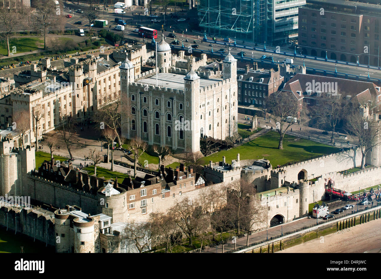 Tower of london aerial hi-res stock photography and images - Alamy