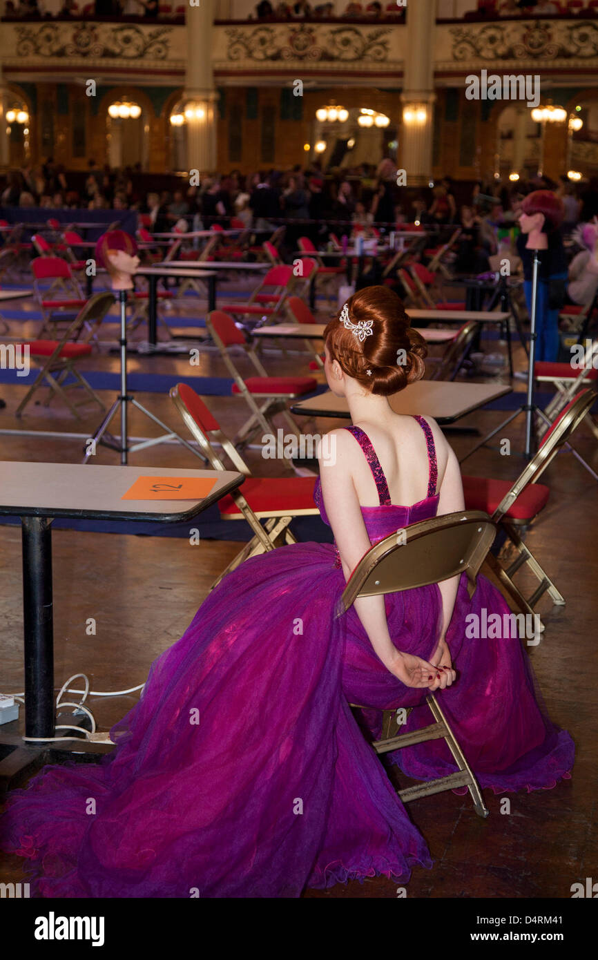 Monday 18th March, 2013 Blackpool, Lancashire, UK . Elegant Models