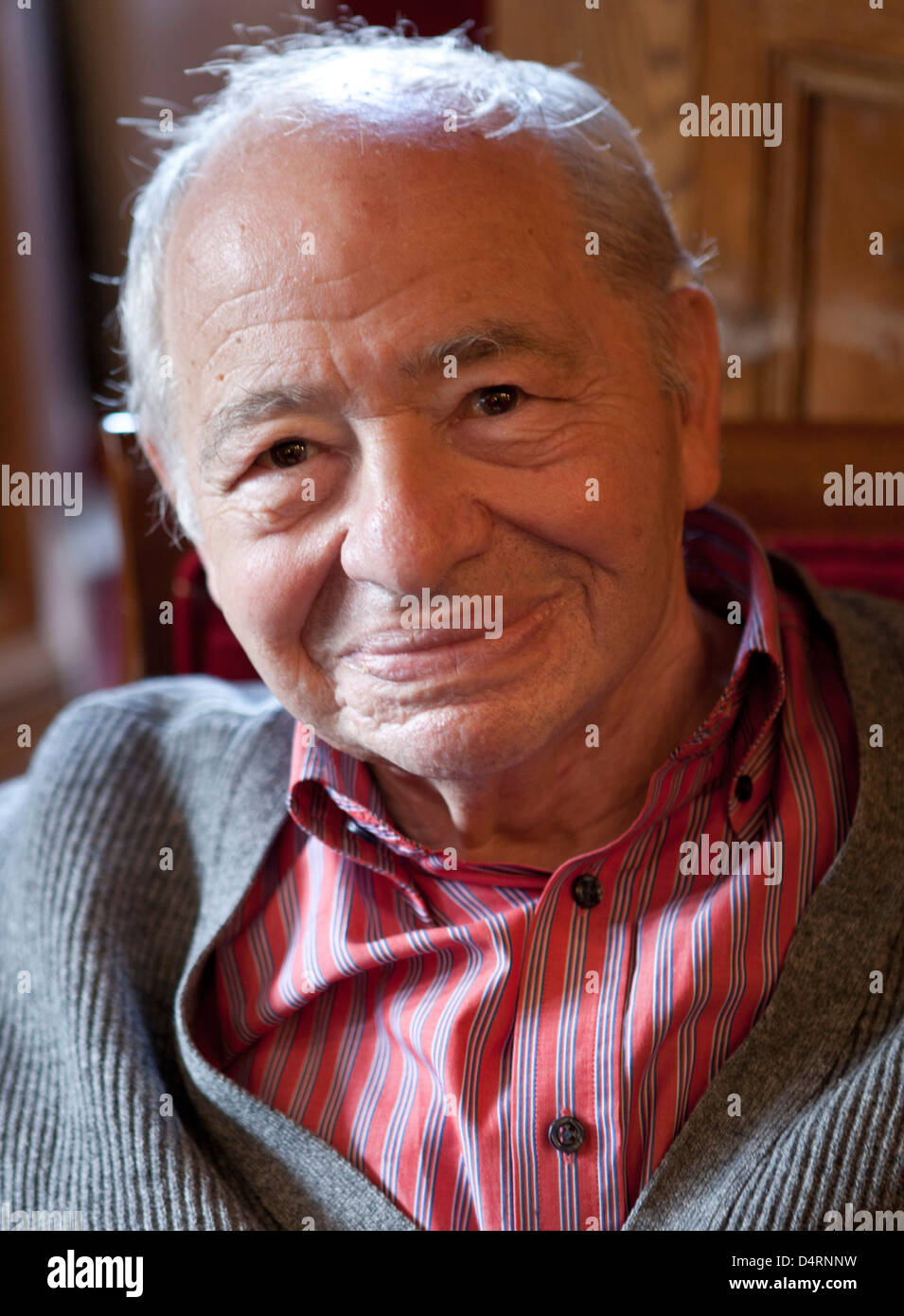 Colin Dexter author of Inspector Morse and Lewis in Oxford. Stock Photo