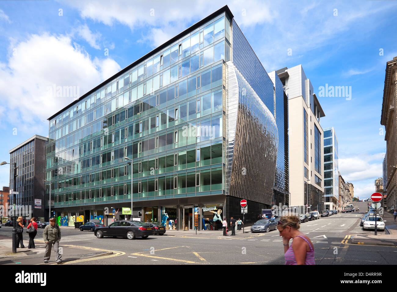 Financial district in glasgow hires stock photography and images Alamy
