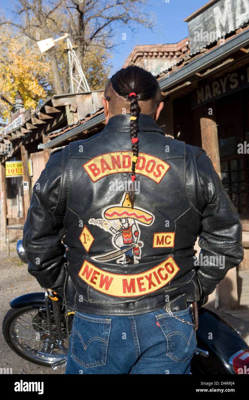 Hells angel jacket hi-res stock photography and images - Alamy