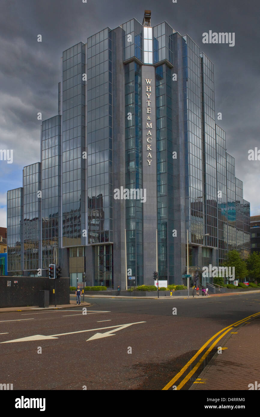 Whyte and MacKay Building Saint Vincent Street, Glasgow Stock Photo Alamy