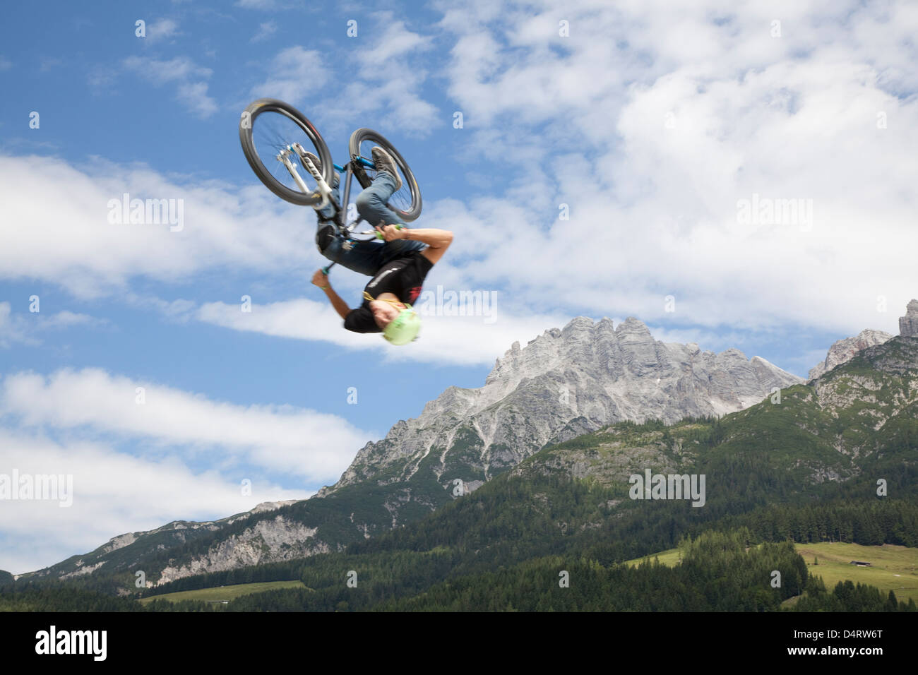 Teenager Doing Bmx Bike Stunt High Resolution Stock Photography and ...
