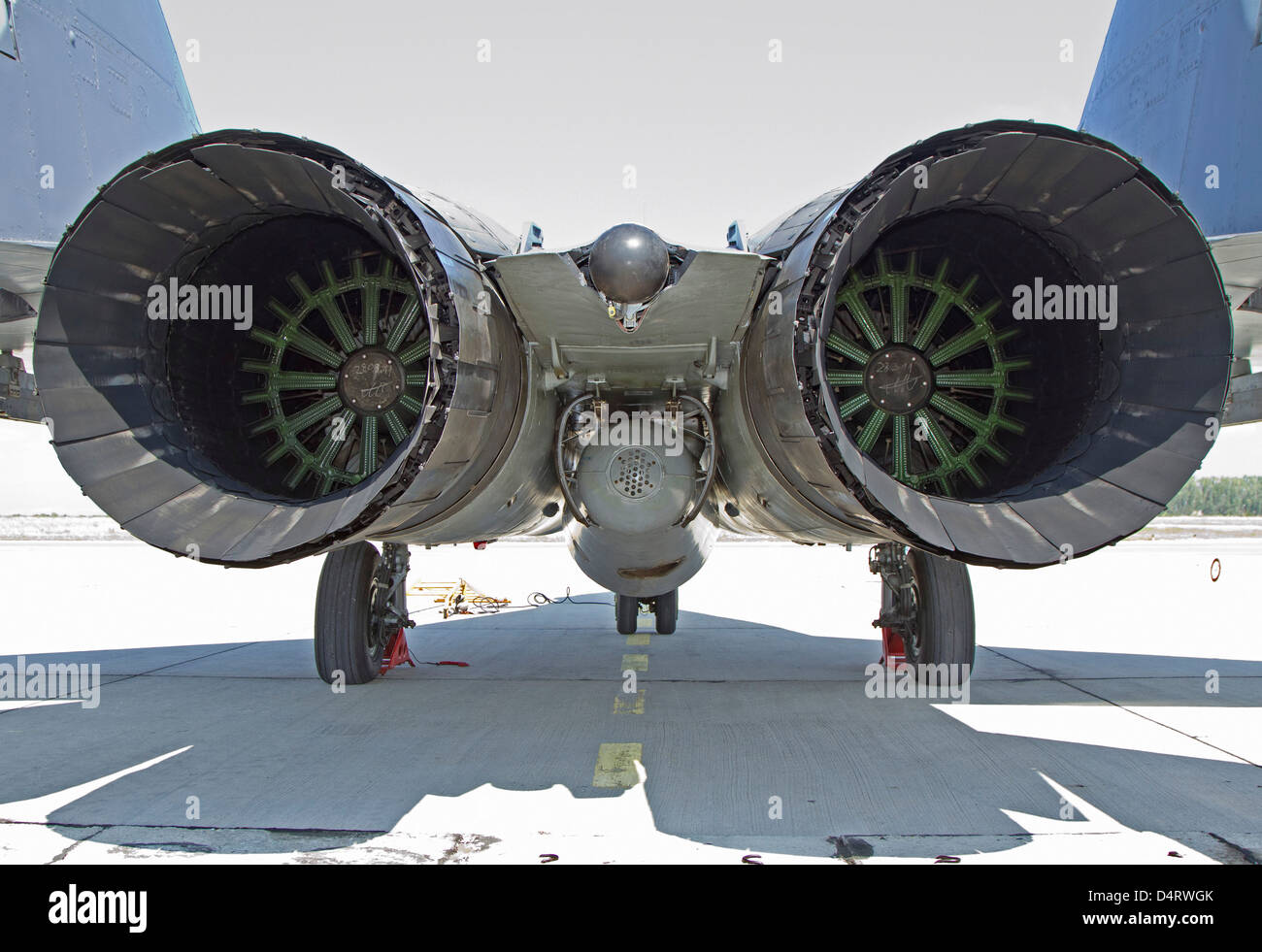 rear-view-of-the-rd-33-engines-on-a-serbian-air-force-mig-29-jet-fighter-D4RWGK.jpg