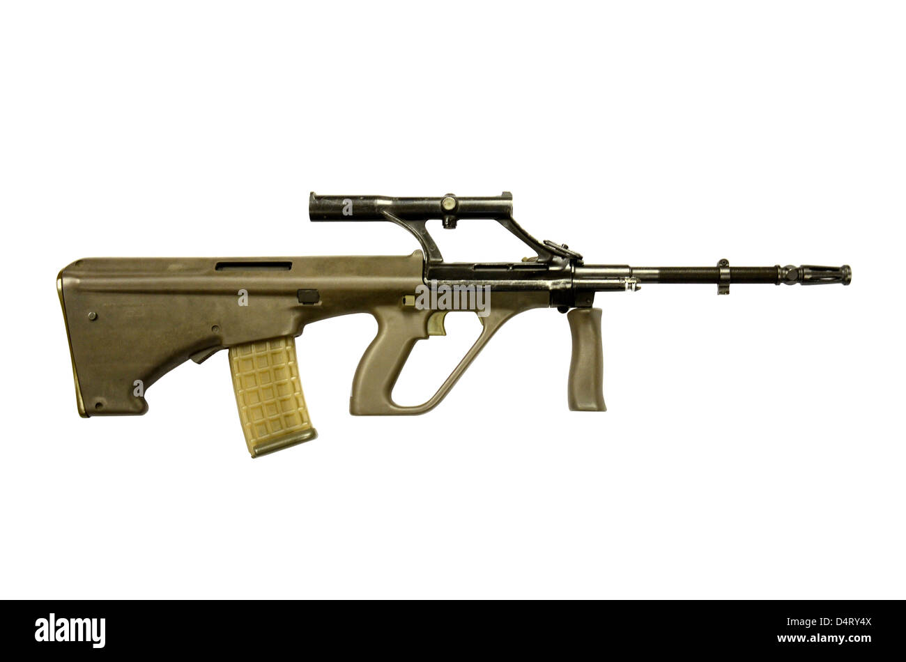 Austrian 5.56mm Steyr AUG assault rifle Stock Photo - Alamy