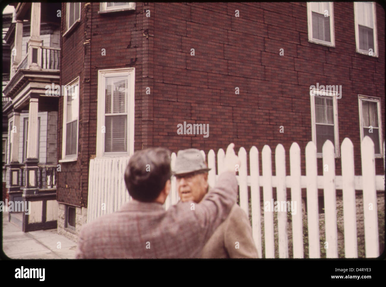 Anthony Bruno (Left) with 92 Year-Old James Morse, Residents of the ...