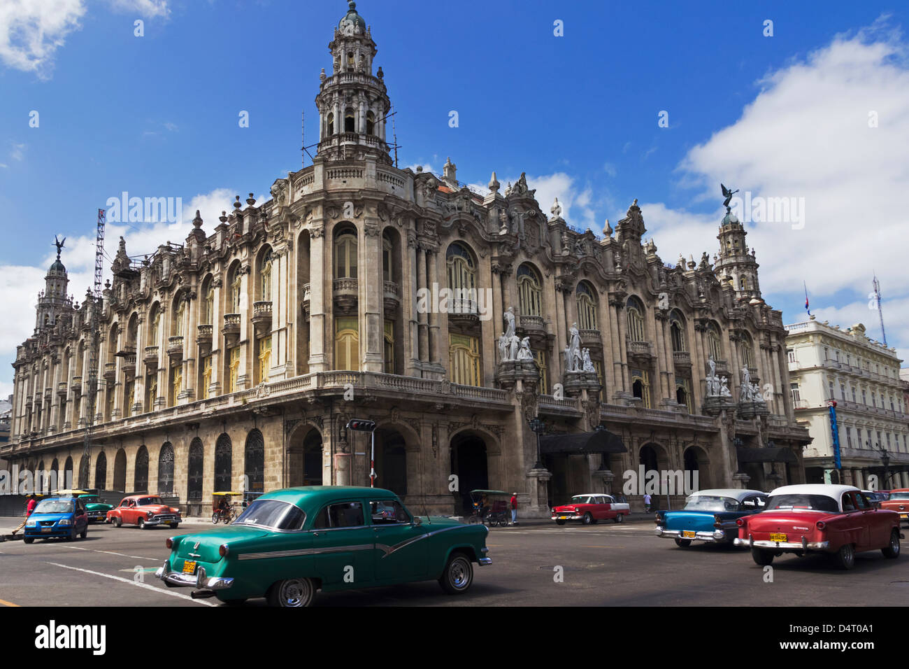 Gran Teatro de la Habana (National Theatre) Parque Central Havana Cuba Stock Photo