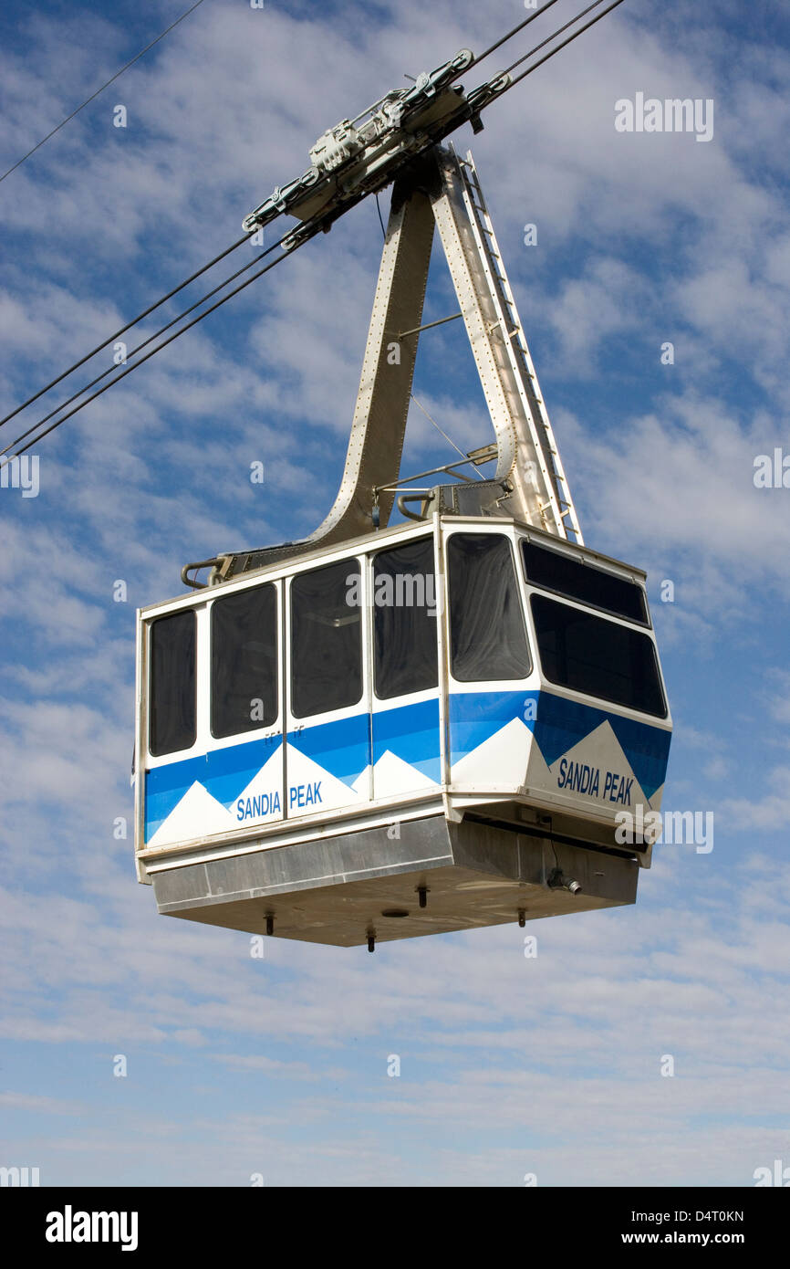 Albuquerque Sandia Peak Tramway/cablecar Stock Photo Alamy