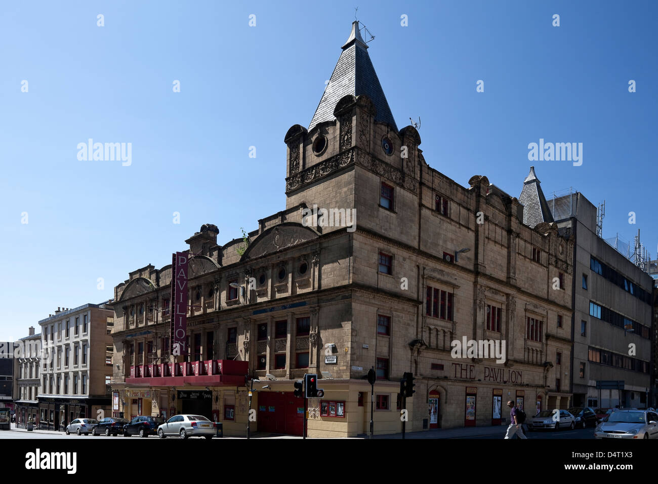 Pavilion Theater Glasgow Stock Photo Alamy