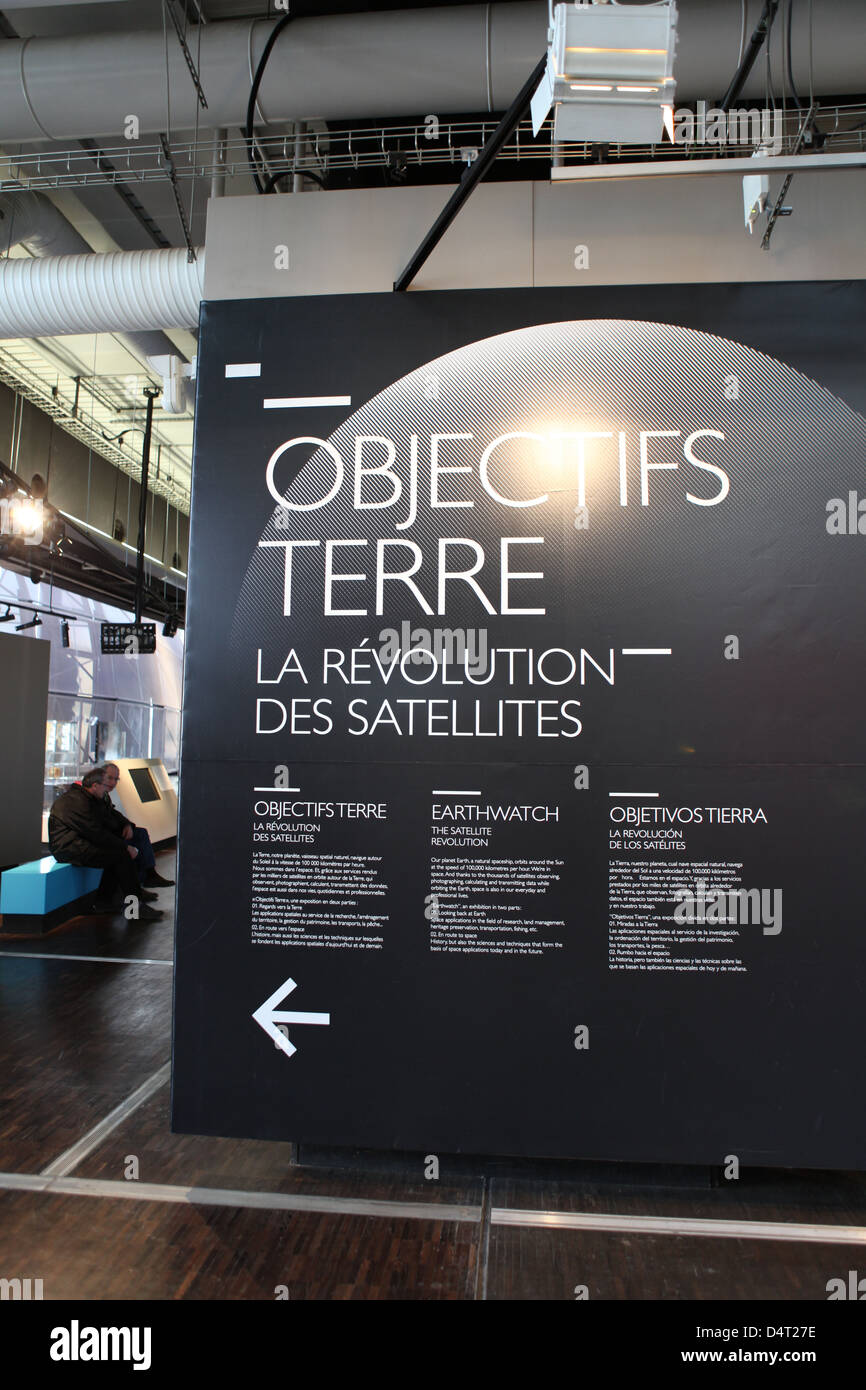 Cité des Sciences et de l'Industrie Parc de la Villette Paris Stock Photo