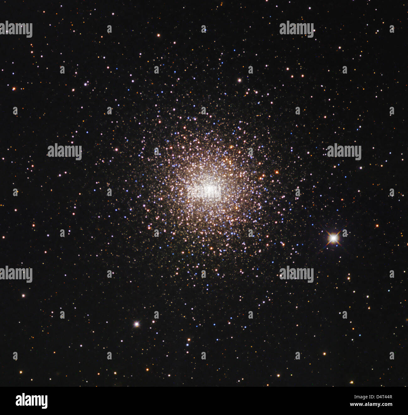 M15, Globular Cluster in Pegasus. Stock Photo