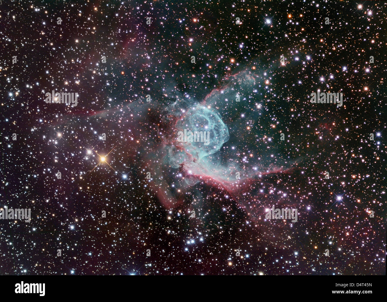 NGC 2359, Thor's Helmet in Canis Major Stock Photo - Alamy