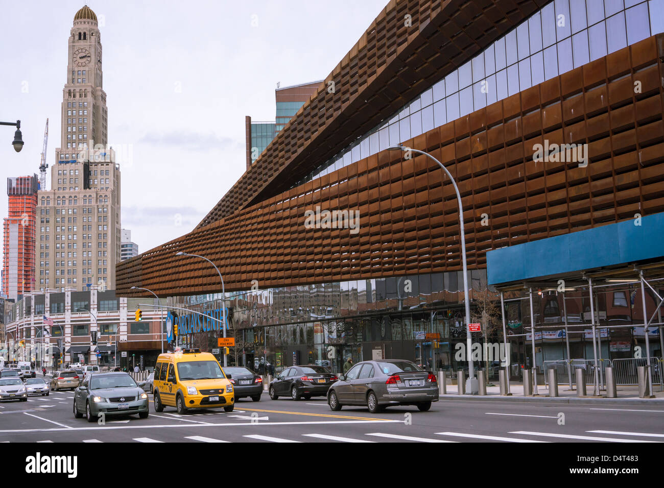 The Barclays Center in Brooklyn in New York Stock Photo