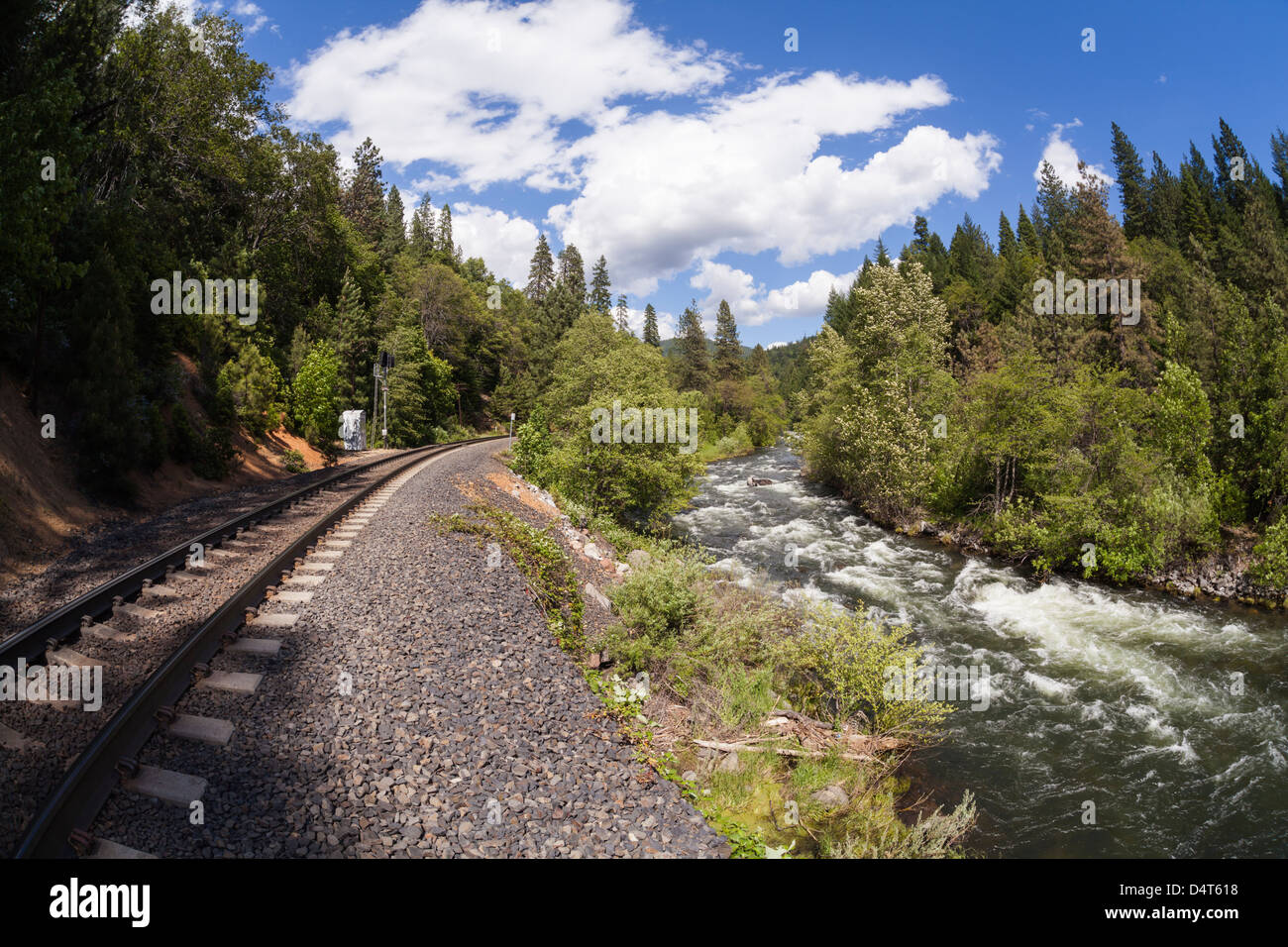 Upper Sacramento River, Dunsmuir, California Stock Photo Alamy