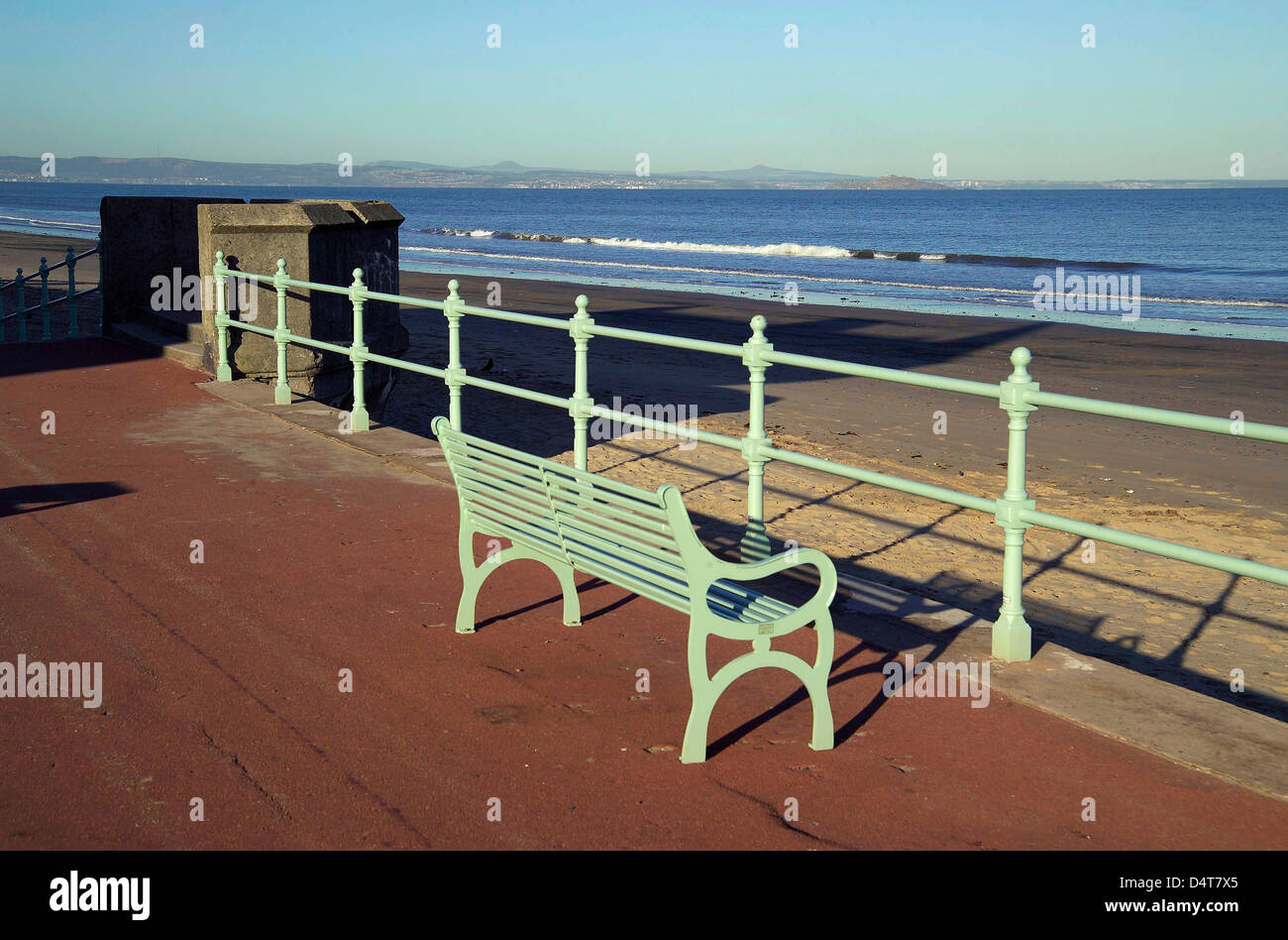 portobello beach esplanade Stock Photo Alamy