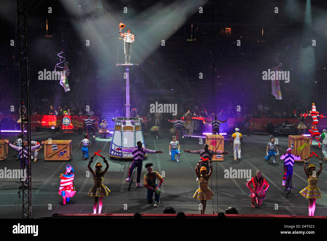 Ringling Bros and Barnum Bailey circus Stock Photo