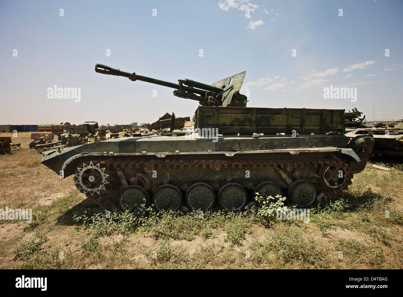 Kunduz, Afghanistan - Old Russian BMP-1 infantry fighting vehicle Stock ...