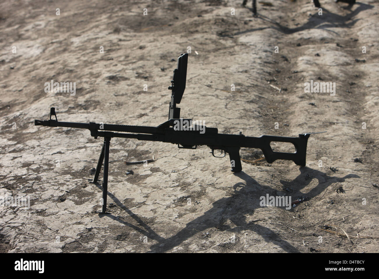 A PK 7.62 mm general-purpose machine gun Stock Photo - Alamy