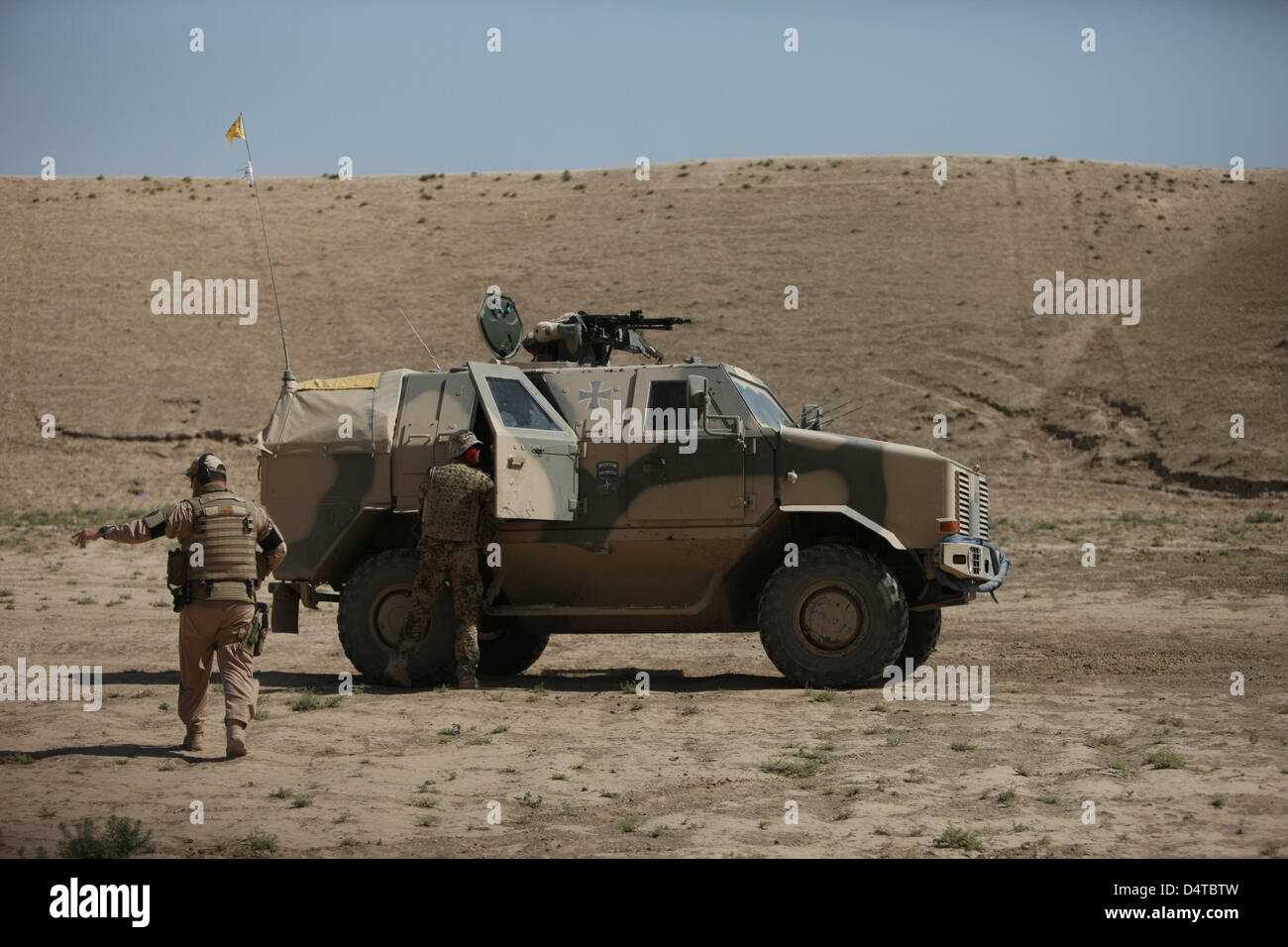 The German Army ATF Dingo armored vehicle Stock Photo - Alamy