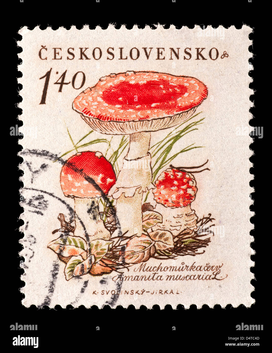 Mushroom stamp hi res stock photography and images Page 7 Alamy