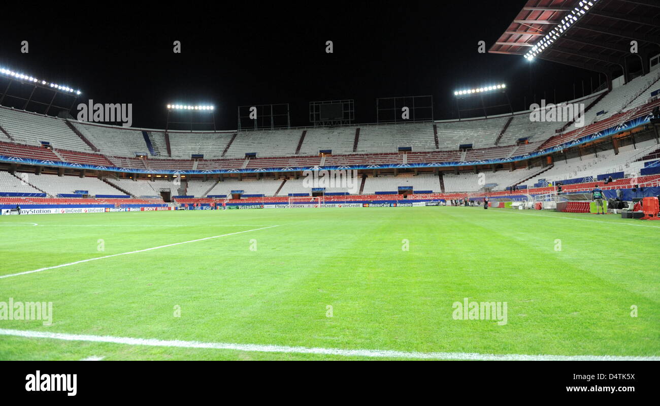 The picture shows the Ramon Sanchez Pizjuan stadium in Sevilla, Spain, 04 November 2009. Photo: Bernd Weissbrod Stock Photo