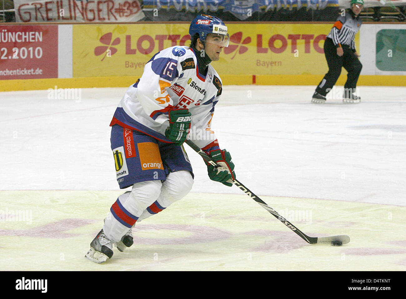 Slovakia?s Dominik Granak seen in action during the German Cup match ...