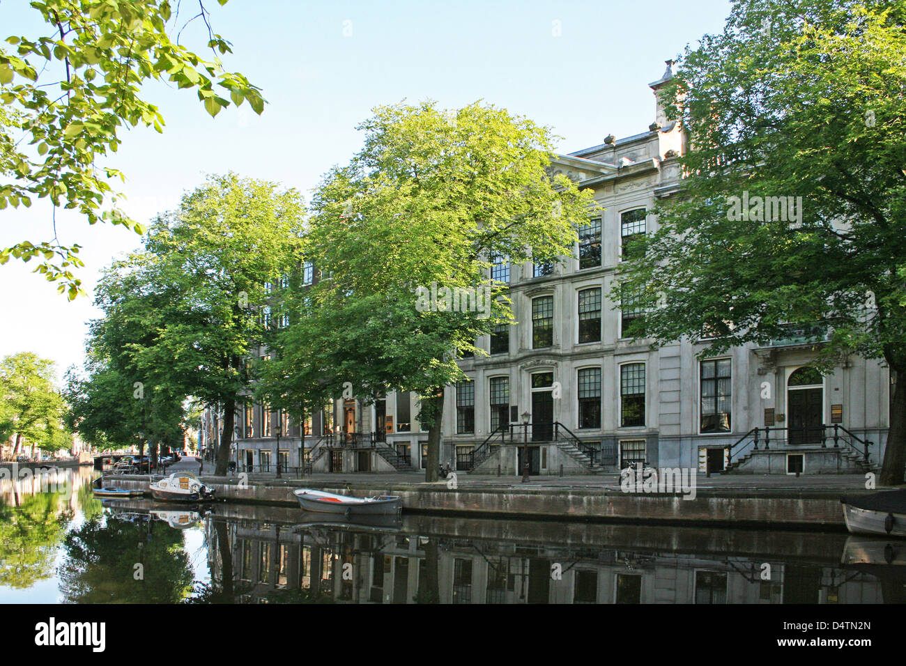 The Netherlands Holland Amsterdam Herengracht 493 Canal District Construction year 1673 Stock Photo