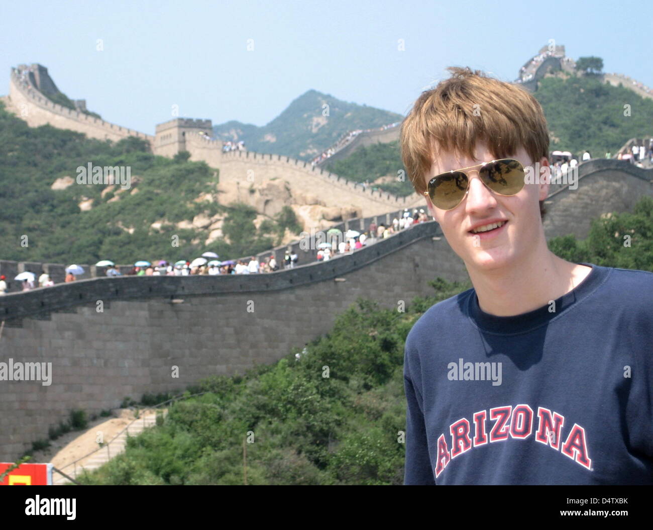 The picture dated 11 July 2005 shows US Devon Hollahan and was ...