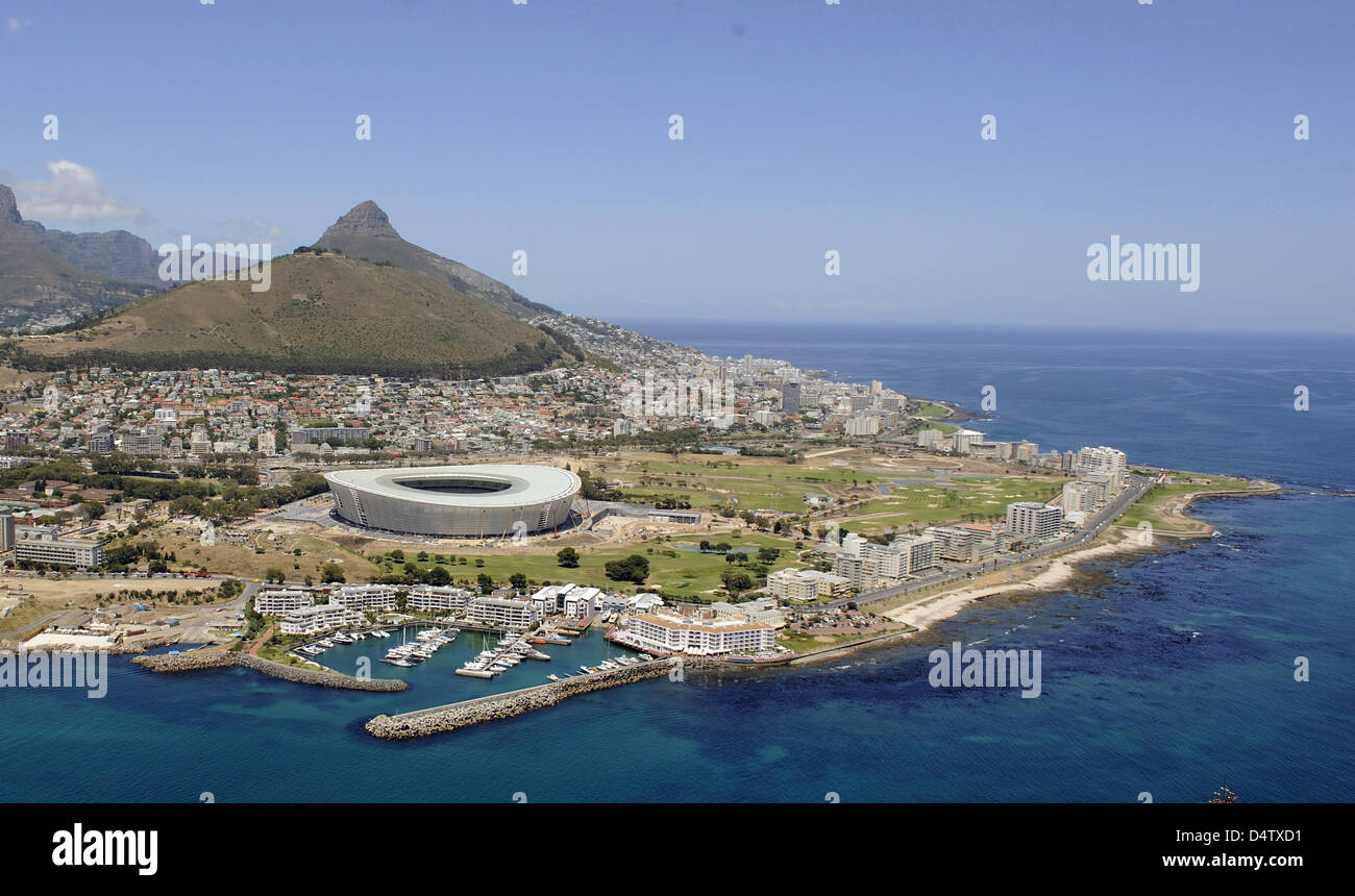 The Greenpoint stadium pictured in Cape Town, Germany, 02 December 2009