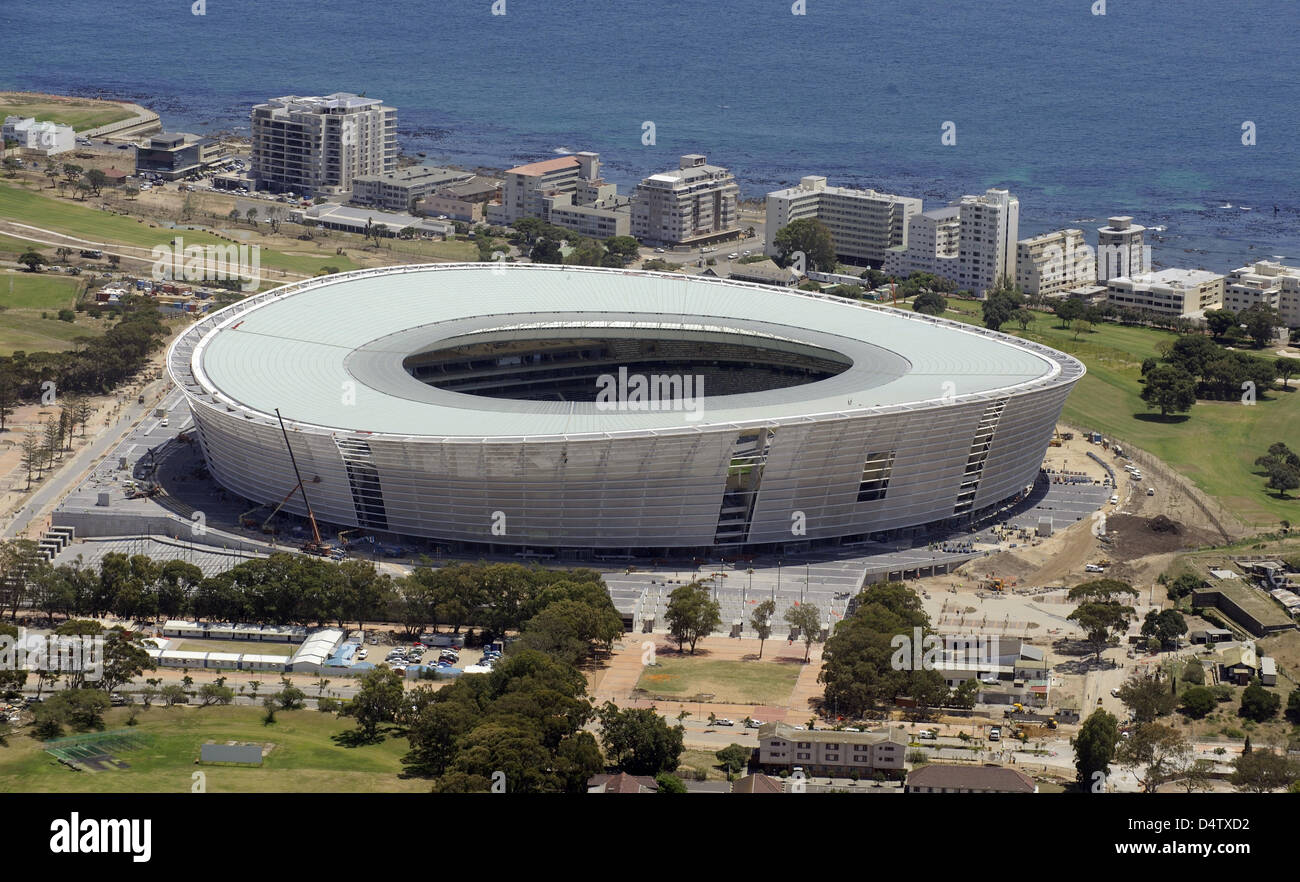 The Greenpoint stadium pictured in Cape Town, Germany, 02 December 2009