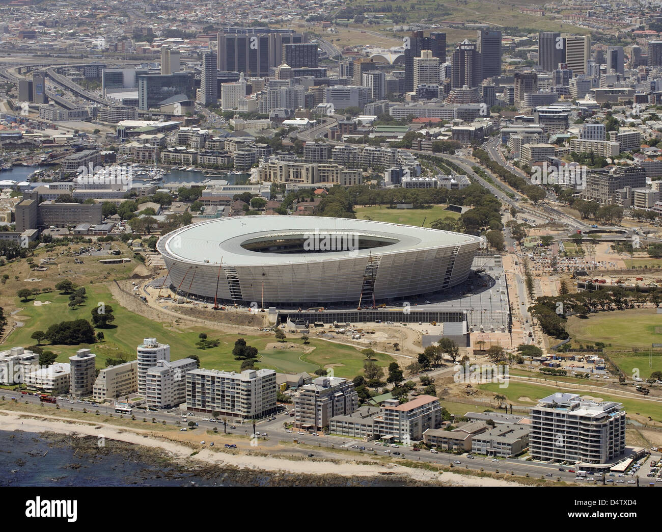 The Greenpoint stadium pictured in Cape Town, Germany, 02 December 2009