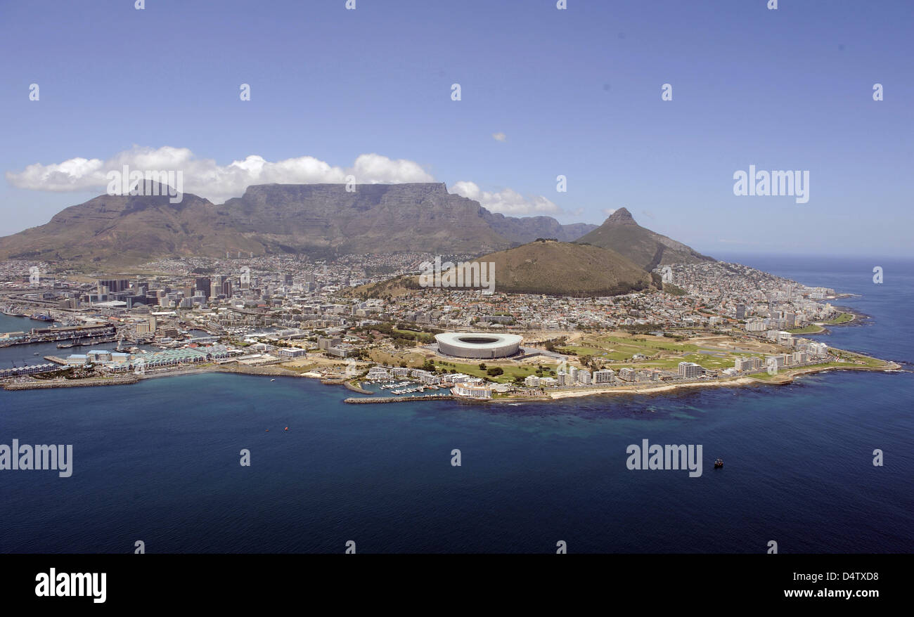 The Greenpoint stadium pictured in Cape Town, Germany, 02 December 2009