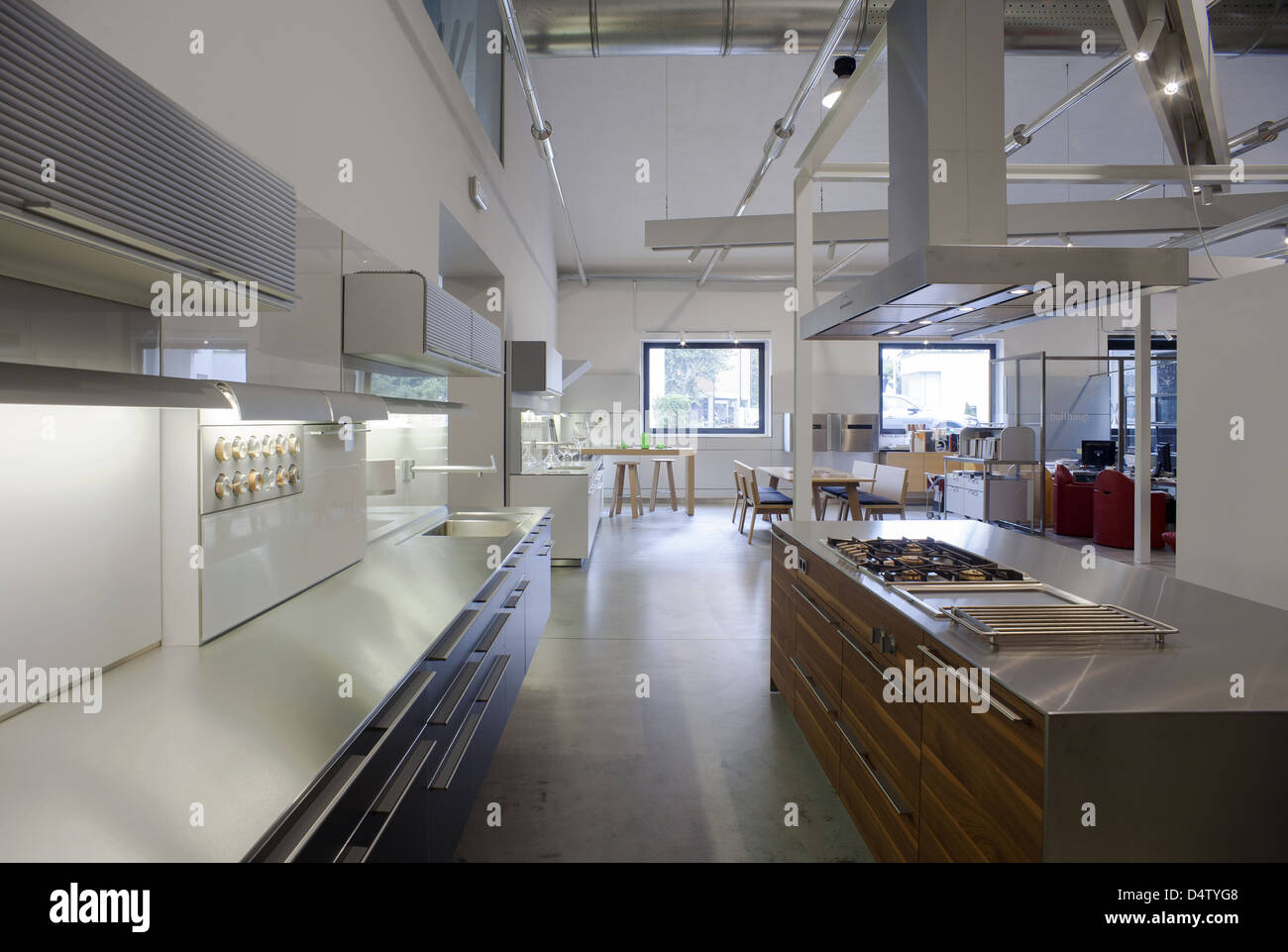 Home furnitures showroom store in Italy Stock Photo Alamy