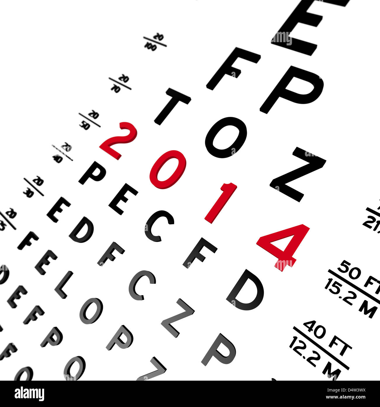 Eye Chart Background 