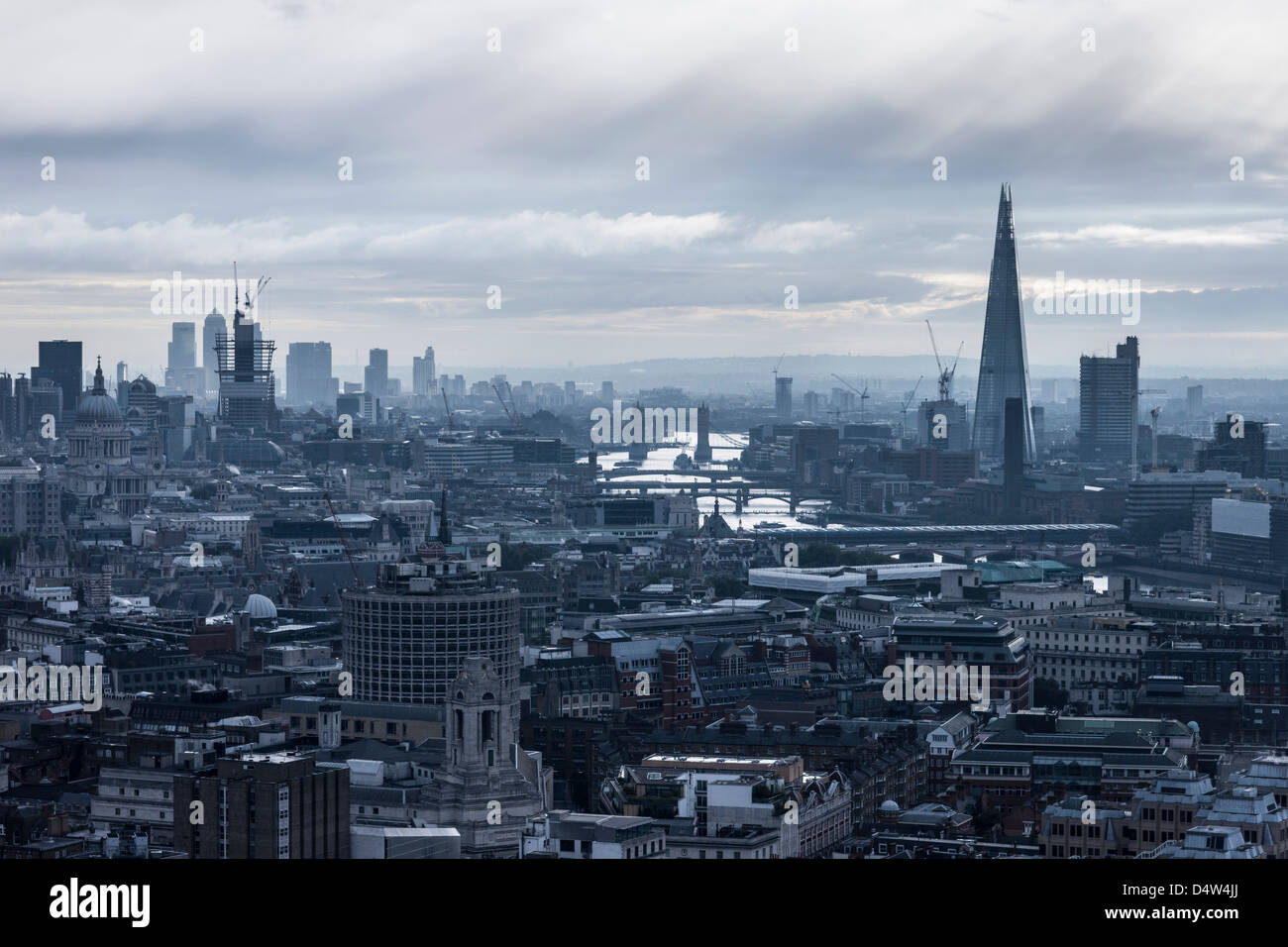 London city skyline Stock Photo