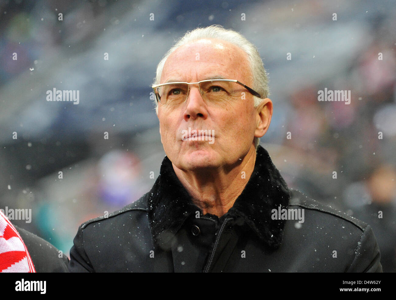 Bayern Munich’s honorary president Franz Beckenbauer pictured prior to