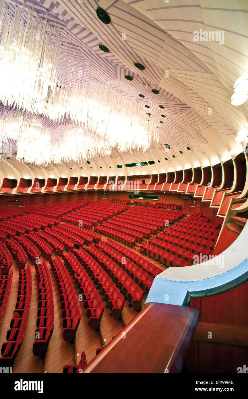 Europe Italy Piedmont Turin The Teatro Regio ('Royal Theatre') architecture  of Carlo Mollino Stock Photo - Alamy