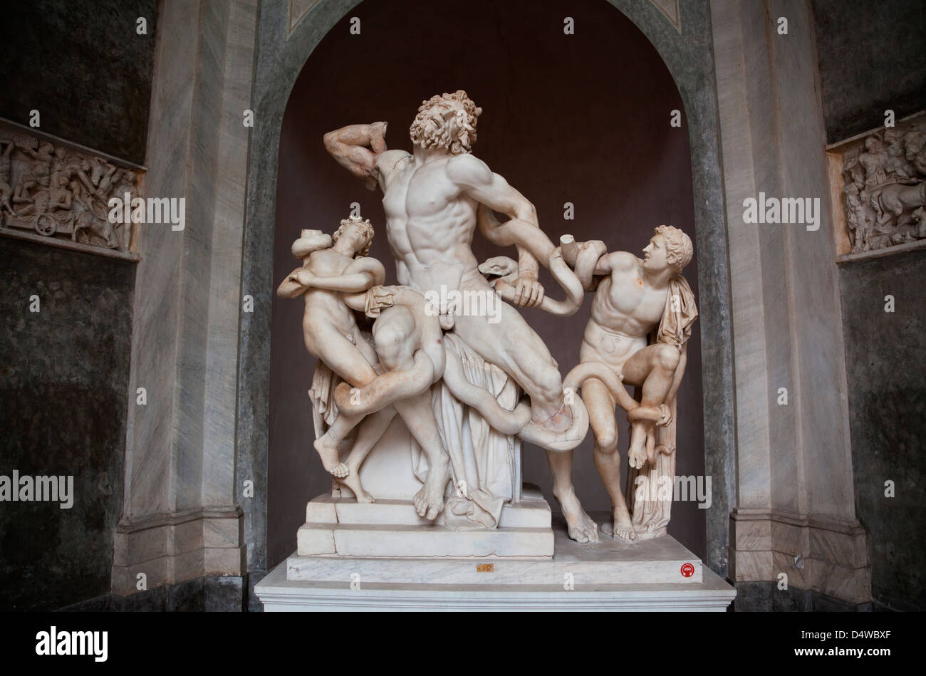 Laocoon sculpture in Vatican Museums, Rome, Italy Stock Photo Alamy