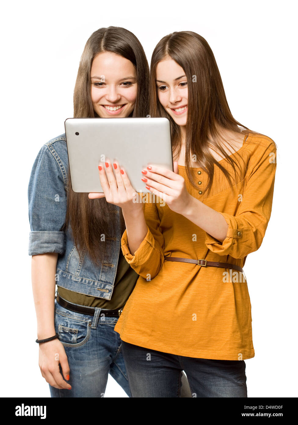 image-share.com cute tweens Portrait cute teen girls sharing hi-res stock photography and images - Alamy