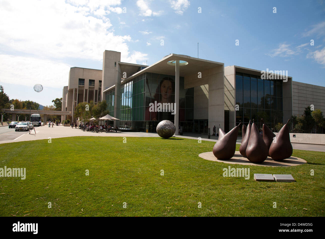 National Gallery of Australia Canberra Australia Stock Photo